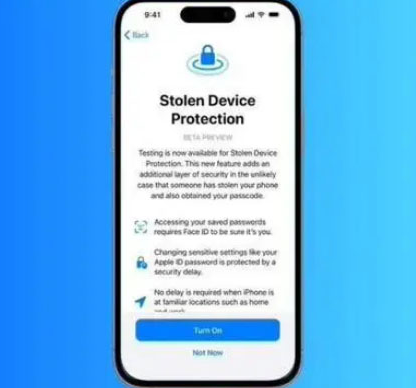 通海苹果授权维修店分享被盗设备保护功能开启方法 