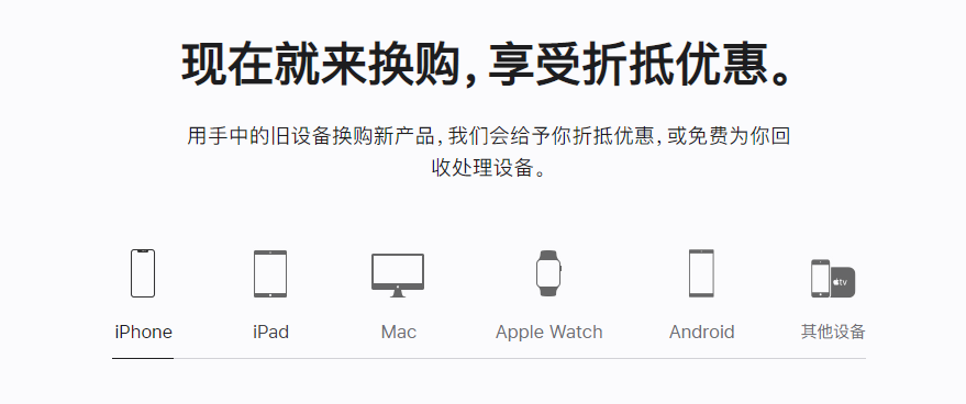 通海苹果手机维修分享iPhone以旧换新的去处 