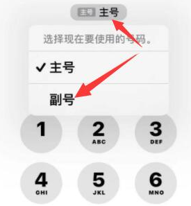 通海苹果14维修店分享iPhone 14 Pro Max使用副卡打电话的方法 